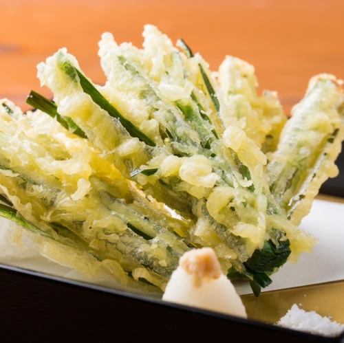 Tosan chive tempura