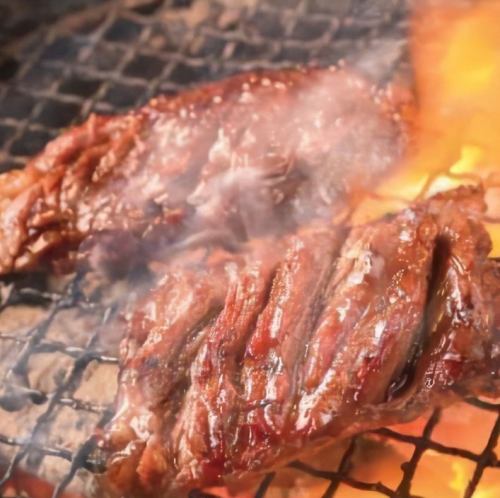 Char-grilled wagyu skirt steak