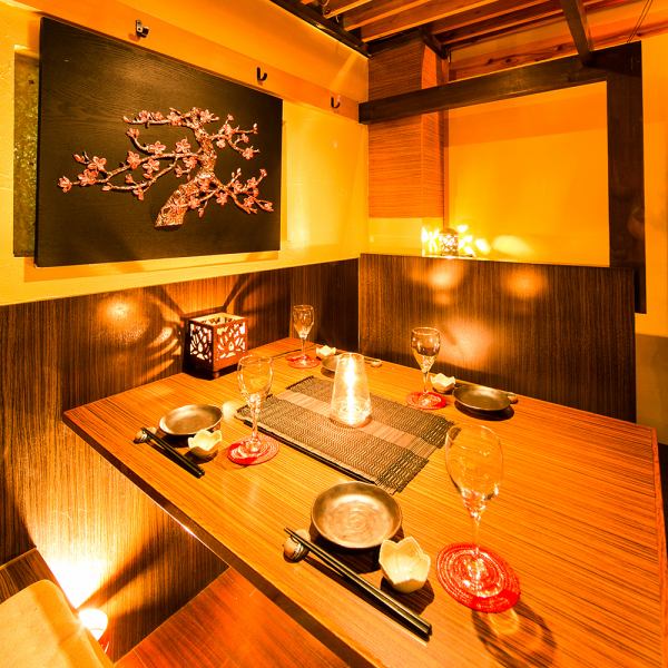 If you want to spend a special night in Shinjuku, please enjoy a slightly luxurious meal in our special Japanese-style private room.We are sure that you and your family will be satisfied.With a calm Japanese atmosphere, it is also recommended for dates and anniversaries.All of our staff will be happy to welcome you.