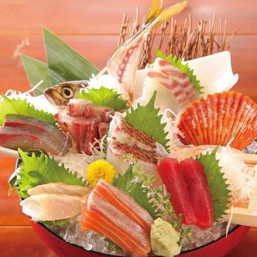 Assorted 7 pieces of sashimi