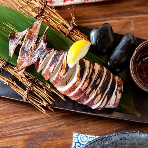 Dried squid overnight