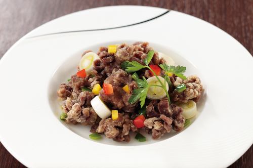 砂肝の山椒和え