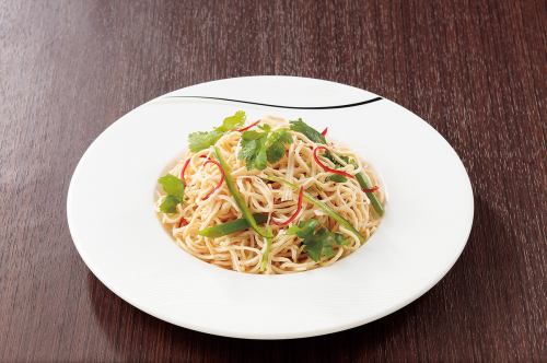 味付けザーサイのネギ添え