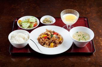 若鶏ときのこのバター醤油炒めセット