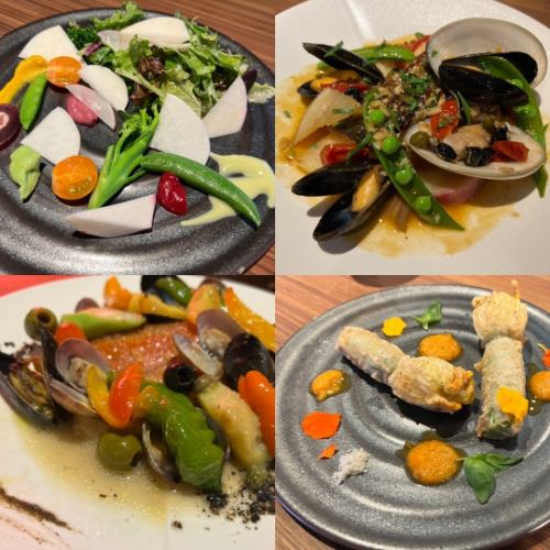 Vegetable-filled lasagna: 1300 yen (tax included)