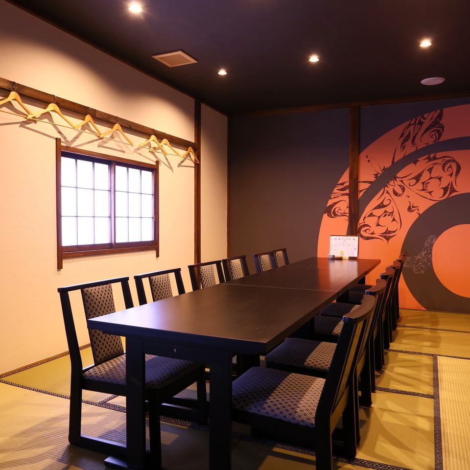 天ぷらと刺身を楽しむ大人の空間…ゆっくりおくつろぎください♪