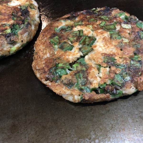 【当店自慢】　お好み焼き　ねぎ焼き