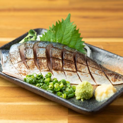 炙りしめ鯖