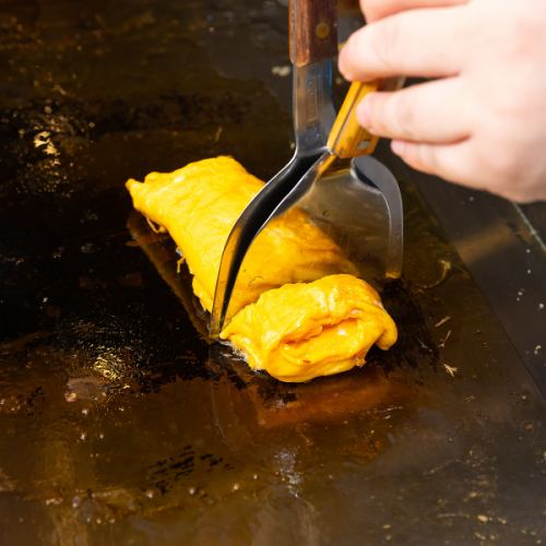 Plain rolled omelet