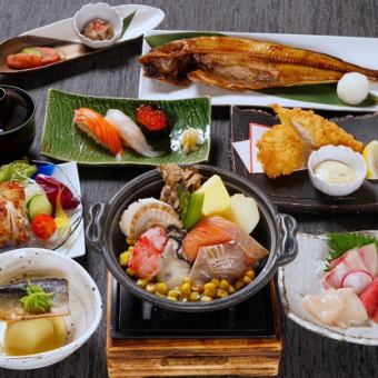 ◇Food only 9,000 yen◇Blessings of the North [Shiretoko] Course