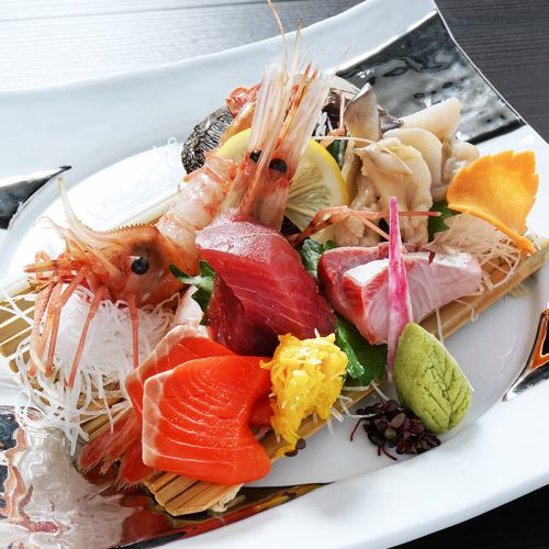 Assortment of 5 types of sashimi for 1 person