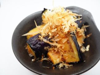 Deep-fried eggplant