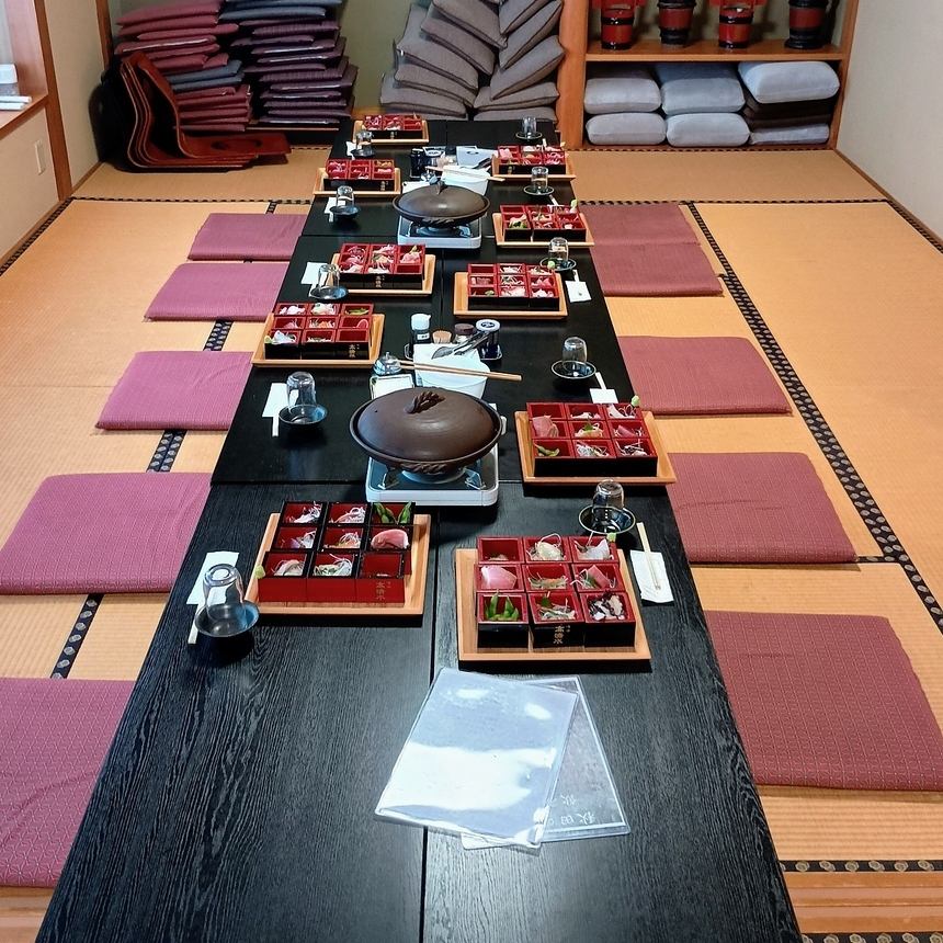 We welcome you in a private room with tatami seating!