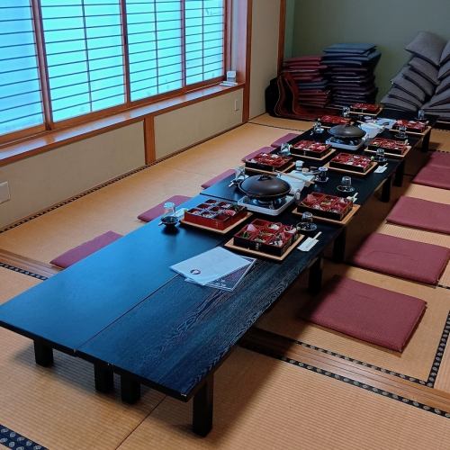 Completely private room with tatami seating