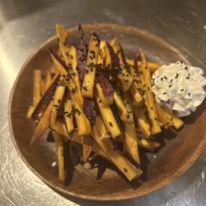 大学いも風サツマイモフライ