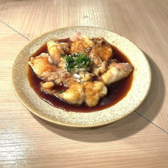 親鶏皮ホルモン(タレ・塩・辛味噌) 各