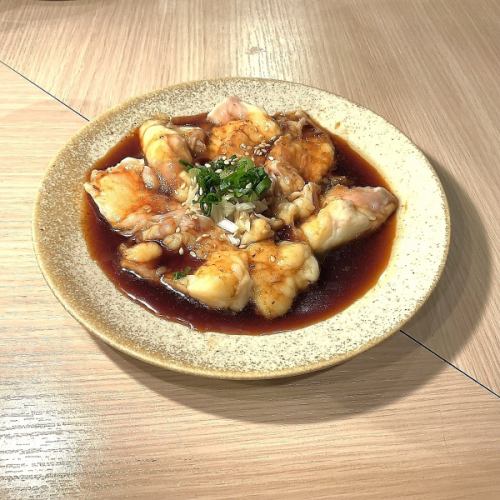 親鶏皮ホルモン(タレ・塩・辛味噌) 各