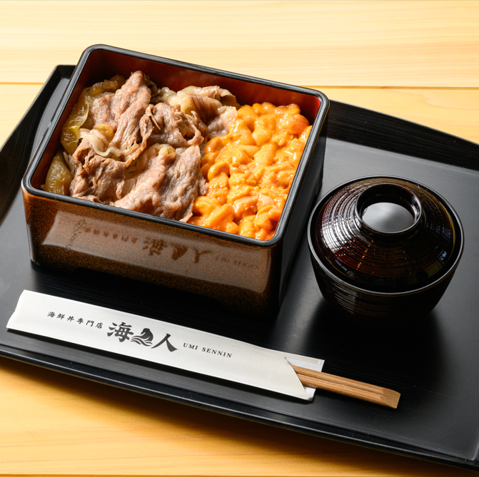 海鮮丼やサーロイン和牛丼を贅沢に楽しむことができます♪