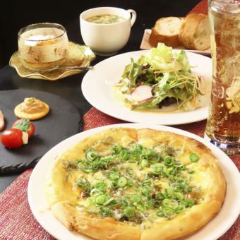 【午餐宴套餐】6道菜，2小时畅饮，价格4400日元（含税）