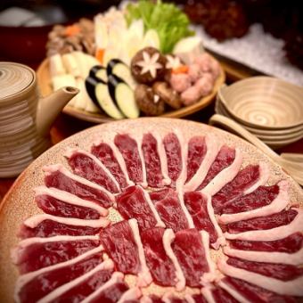【新年派對】近江鴨火鍋套餐（7道菜）8,800日圓（含稅）