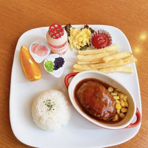 ハンバーグプレート