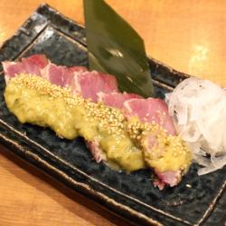 蒜醋味噌烤冬黃尾魚