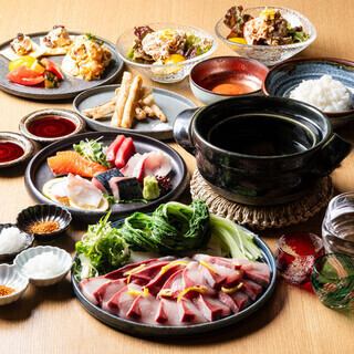 選べる鍋コース【ブリしゃぶ】飲み放題付