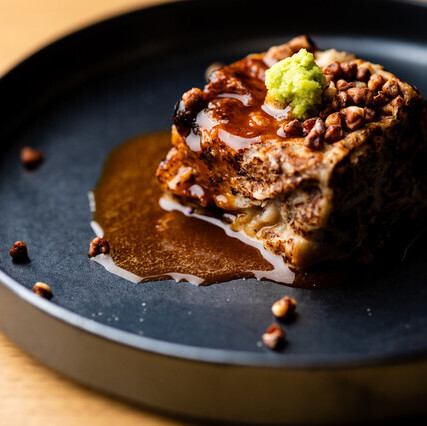 自家製そば胡麻豆腐