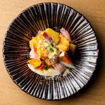 さつまいものポテトサラダ