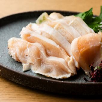 むね肉のタタキ 生姜仕立て