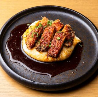 天草大王のカツレツとマッシュポテト