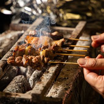 【人気のプレミアムコースにデザート付】2時間飲み放題付きコース！