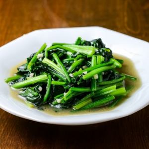 青菜炒め