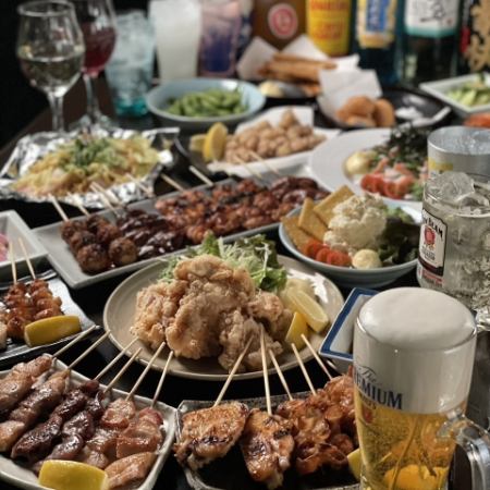 ２時間制コース料理＆飲み放題☆ ３５００円（税込）！＋２００円で唐揚げポテト食べ放題！