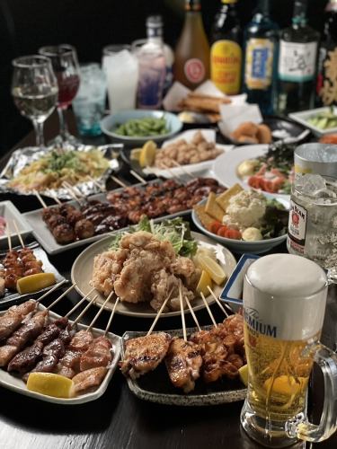 ２時間制コース料理＆飲み放題☆ ３５００円（税込）！＋２００円で唐揚げポテト食べ放題！