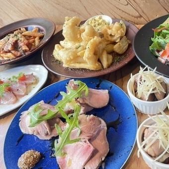 3時間飲み放題！たっぷり堪能8000円コース！