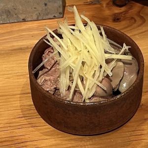 鶏レバーの生姜煮
