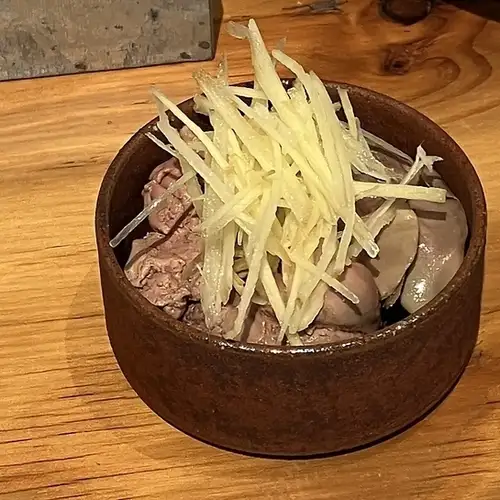 鶏レバーの生姜煮