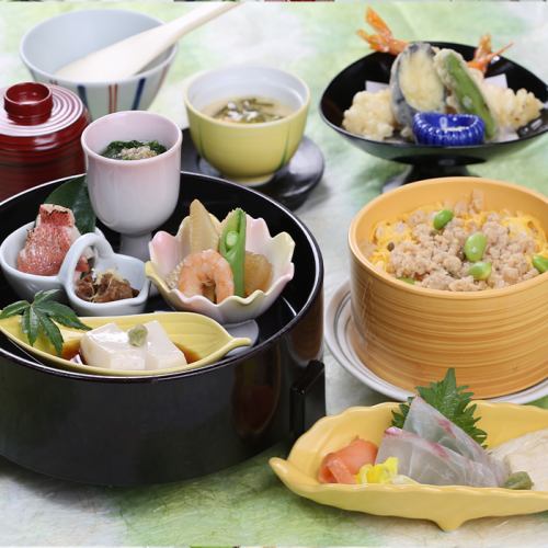 A special Yawaragi lunch box where you can enjoy seasonal ingredients to the fullest♪