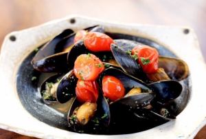 ムール貝の白ワイン蒸し