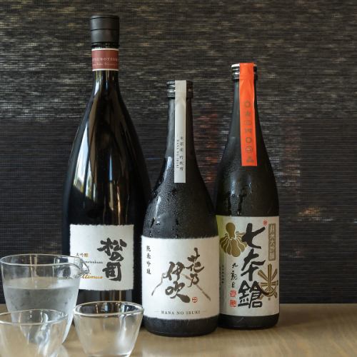 《Recommended local sake from Shiga and Maibara》 Various alcoholic beverages