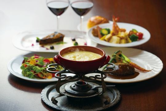 Cheese fondue course ~from 2 people~
