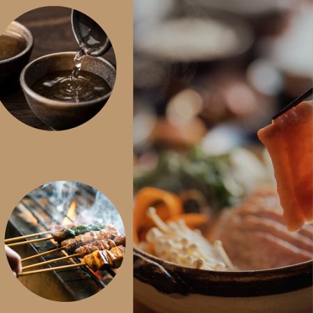 Limited to 2 people [Kawachi duck course] 6,000 yen per person