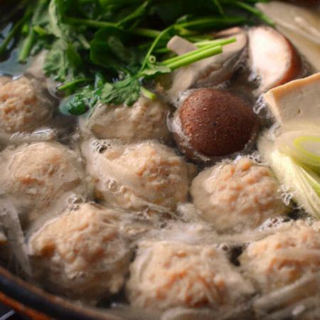 ◇Click here to reserve a single hotpot◇Special Hon-meatball Chanko Hotpot◆2,200 yen per person (tax included)