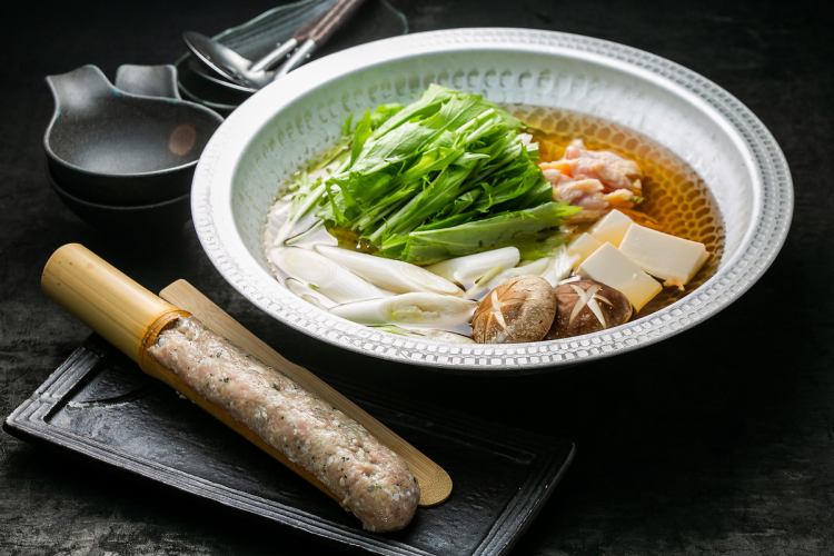 特制本生筑根相扑火锅套餐 ◆ 7道菜 ◆ 含畅饮 6,000日元（含税）