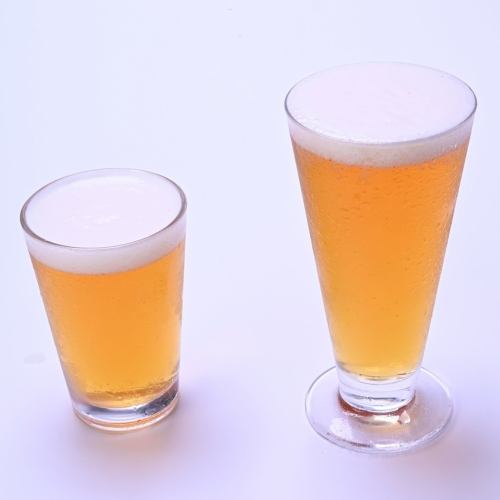 2種類のクラフトビールをお楽しみください。