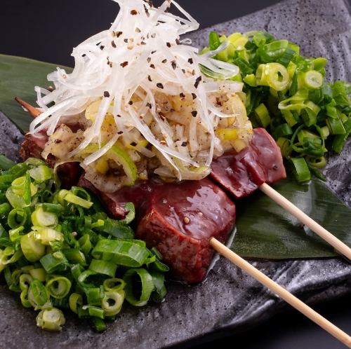 Premium beef liver covered in green onions!!!