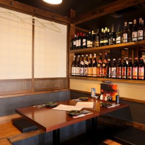 ゆったり楽しめる座敷・掘ごたつ♪宴会もできる広々した雰囲気となっています！