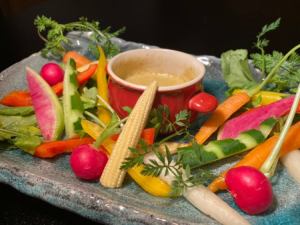 Bagna cauda 配自製醬汁