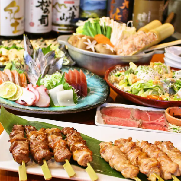 当店1番人気！≪定番SHINGOコース≫★スタンダード2時間飲放題付き　全9品6000円(税込）